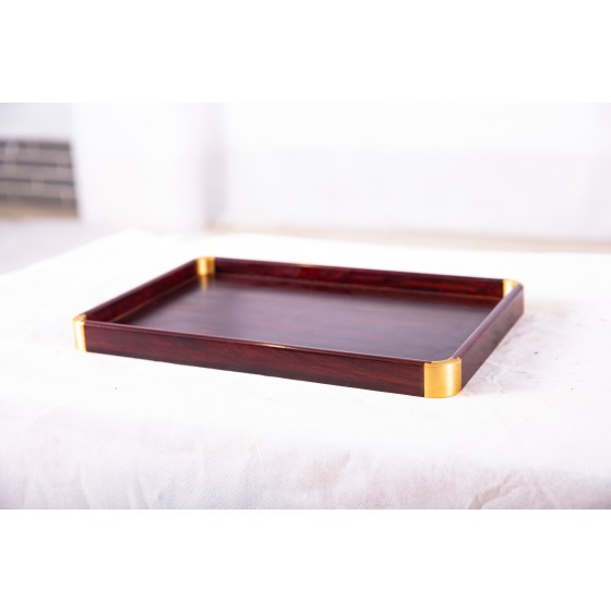 3-0红酸枝长方形开茶、醒茶盘 托盘 零食、干果、点心盘 收纳盘